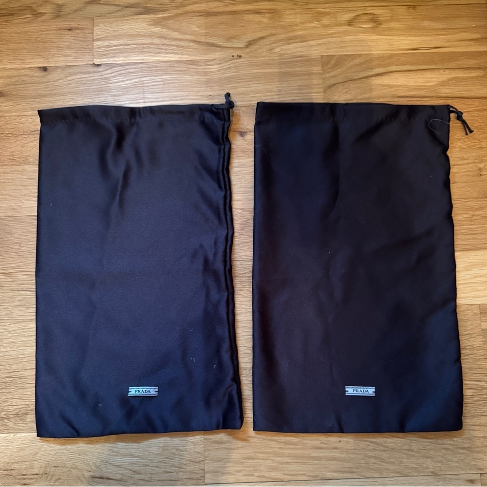 Prada Elegant Black Storage Dust Bags